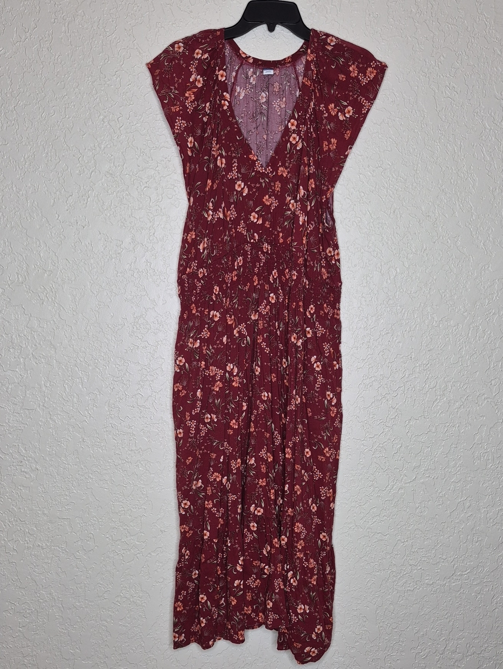 Old Navy Multicolored Floral Dress Boho, Hippie Size XL